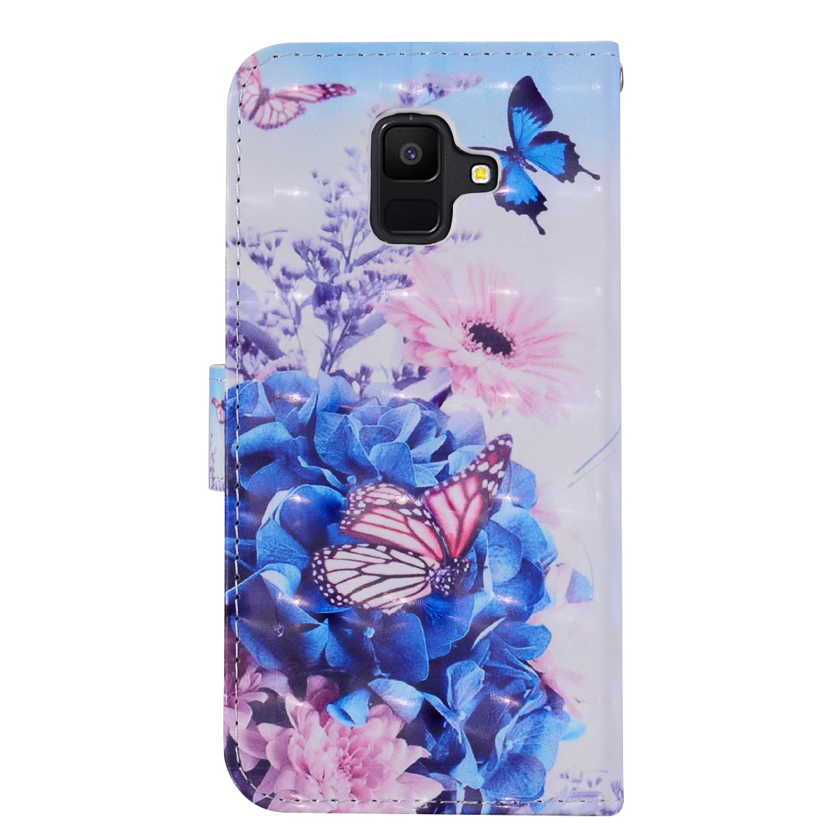Флип чехол для Samsung Galaxy A6 2018 SM A600GN A600 A600FN телефона A600FN/DS 3D кожаный 5
