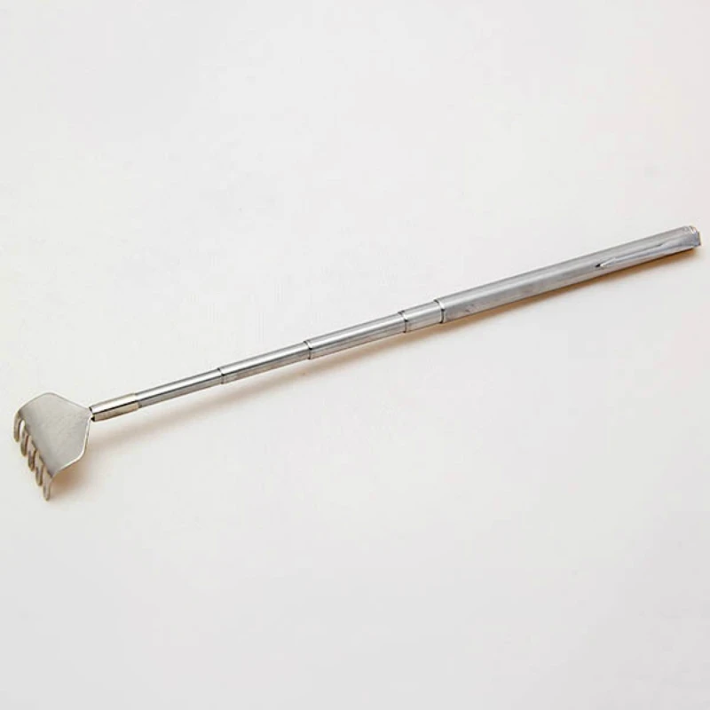 1 шт. практичный портативный регулируемый нержавеющий зажим для ручки чесалка