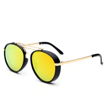 MOSILIN круглые очки детские солнцезащитные против УФ винтажные для