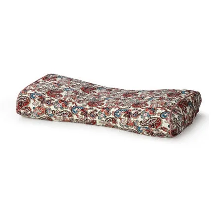 Full buckwheat pillow Traditional cotton coarse cloth pillowcase Neck health care cervical single buckwheat leather pillow - Цвет: 01