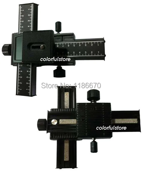 Бесплатная доставка 4 полосная металлическая макро фокусировочная рельса