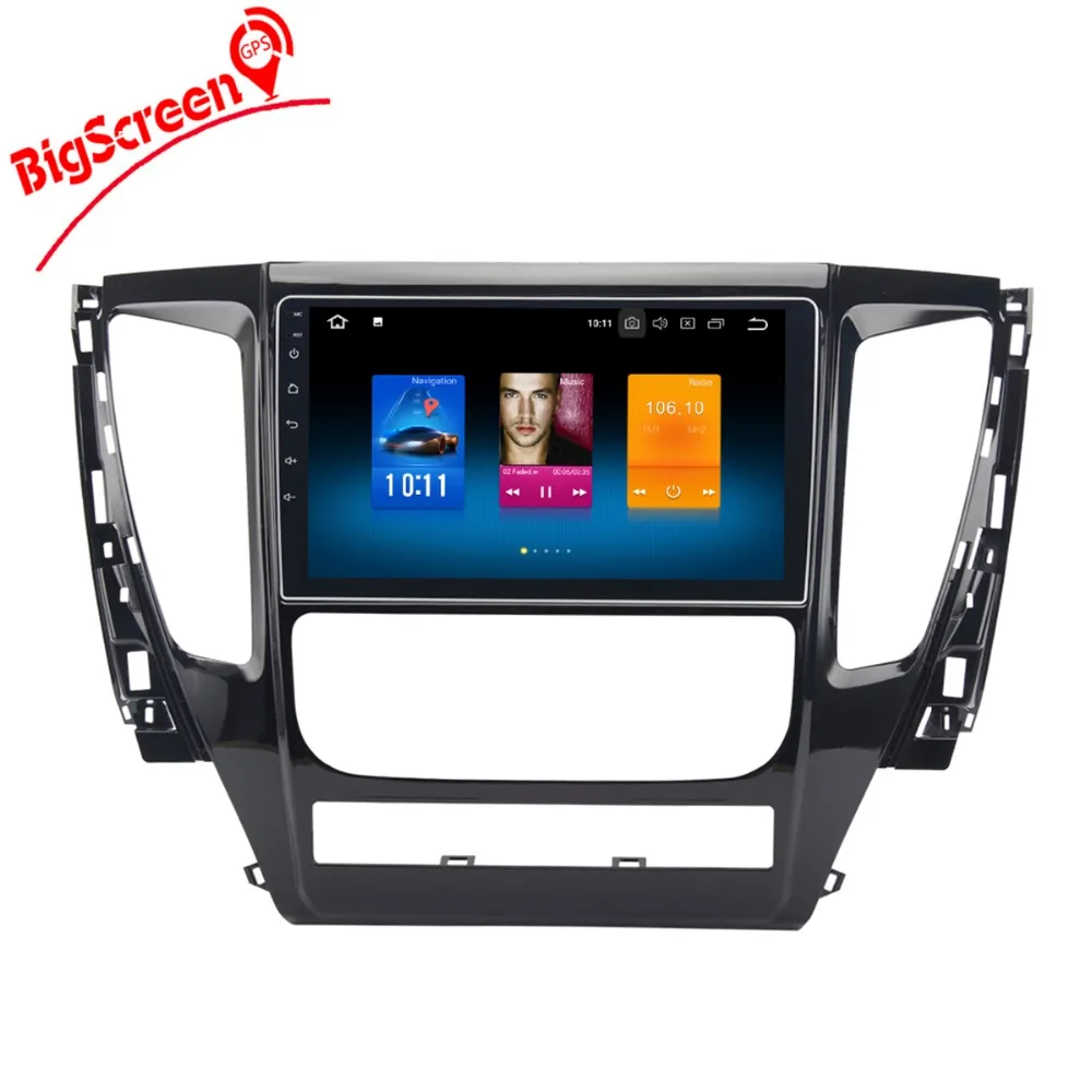 Новейший Восьмиядерный автомобильный DVD-плеер Android 8 0 GPS-навигация для Misubishi Pajero 2016