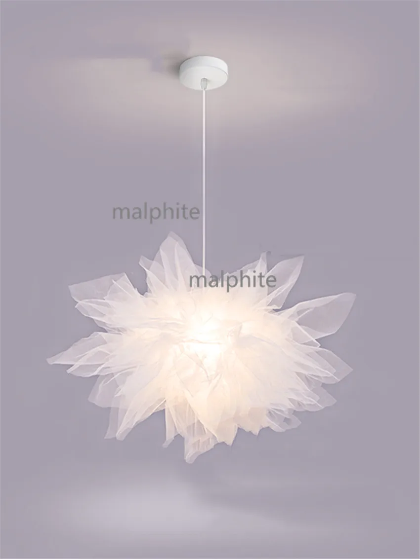 Роскошная светодиодная Подвесная лампа в скандинавском стиле освещение для