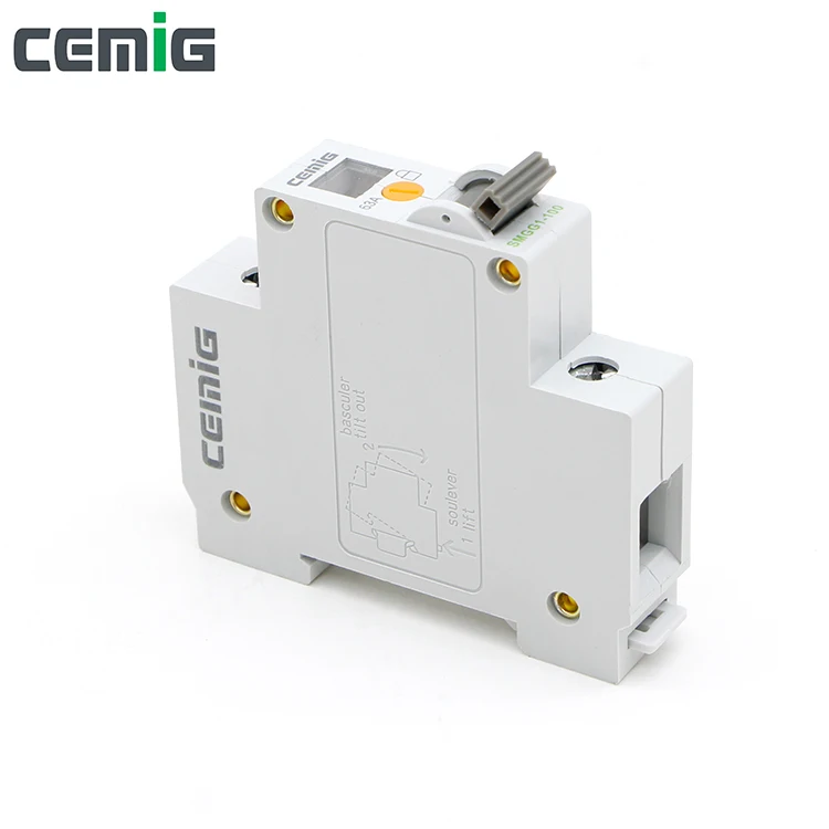 Cemig миниатюрный автоматический выключатель MCB SMGG1-100/1P AC230/400V 50/60Hz 32A 63A 80A 100A |