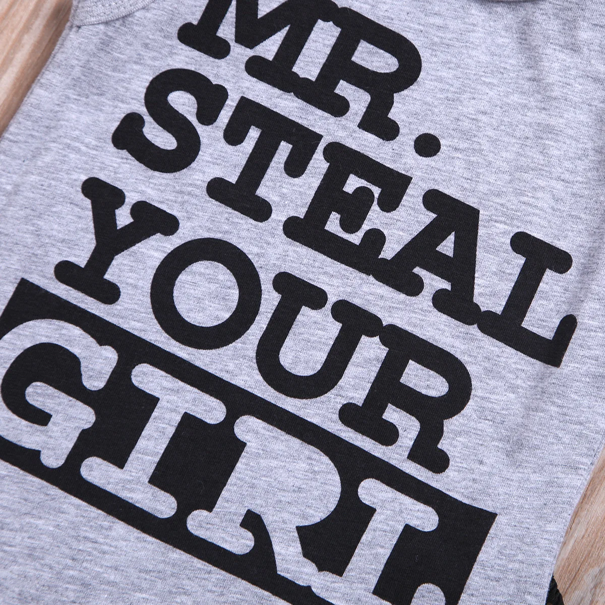 2 шт./компл. Детская летняя одежда детские топы без рукавов с буквенным принтом