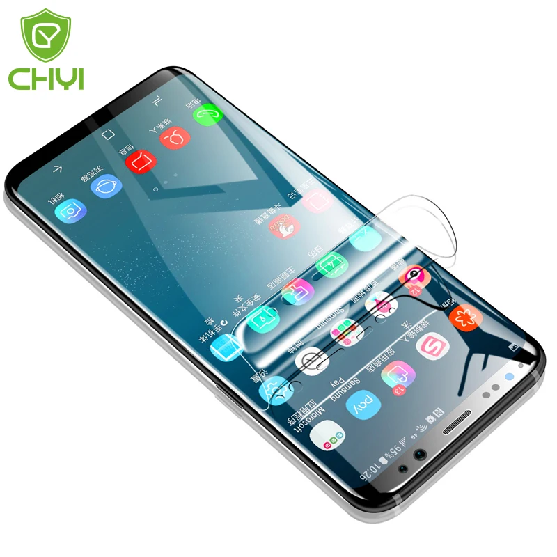 Изогнутая 3d-пленка CHYI для Samsung Galaxy Note 8 защитная пленка экрана Note8 с наногидратором