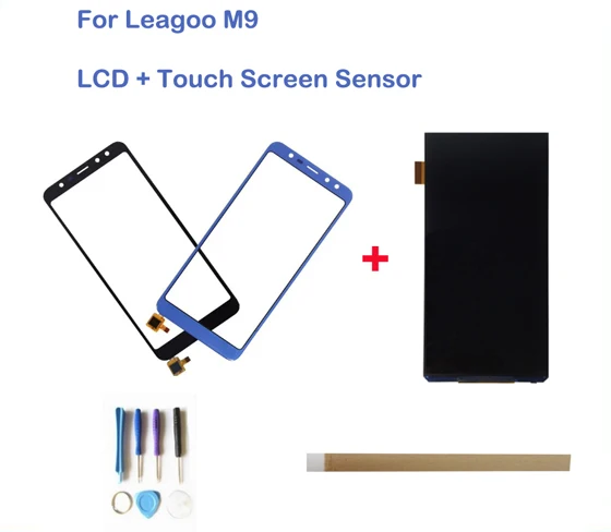 Высокое качество для Leagoo M9 ЖК дисплей экран + сенсорный дигитайзер запасная часть