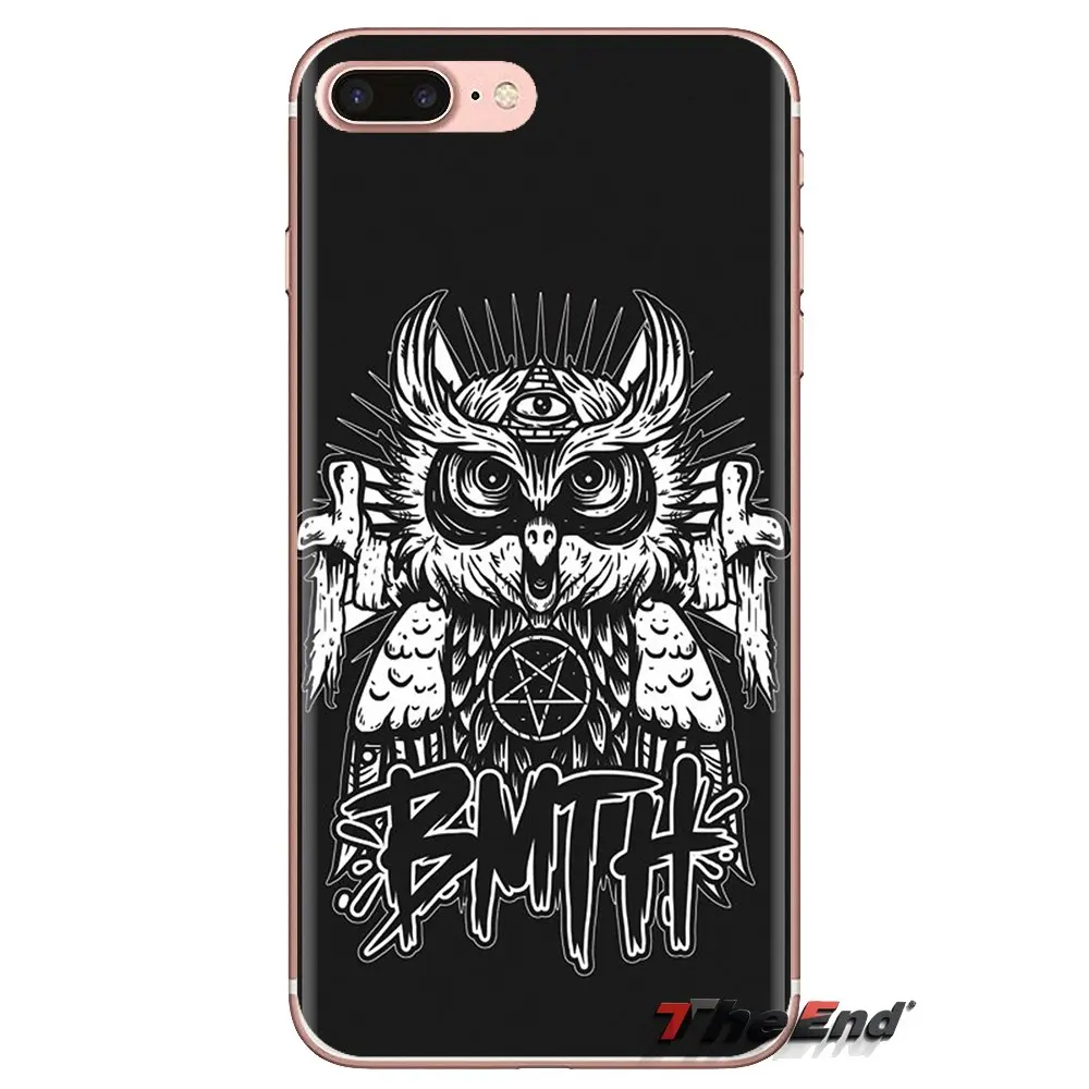 Прозрачные мягкие чехлы для iPod Touch Apple iPhone 4 4S 5 5S SE 5C 6 6S 7 8 X XR XS Plus MAX BMTH bring me the horizon |