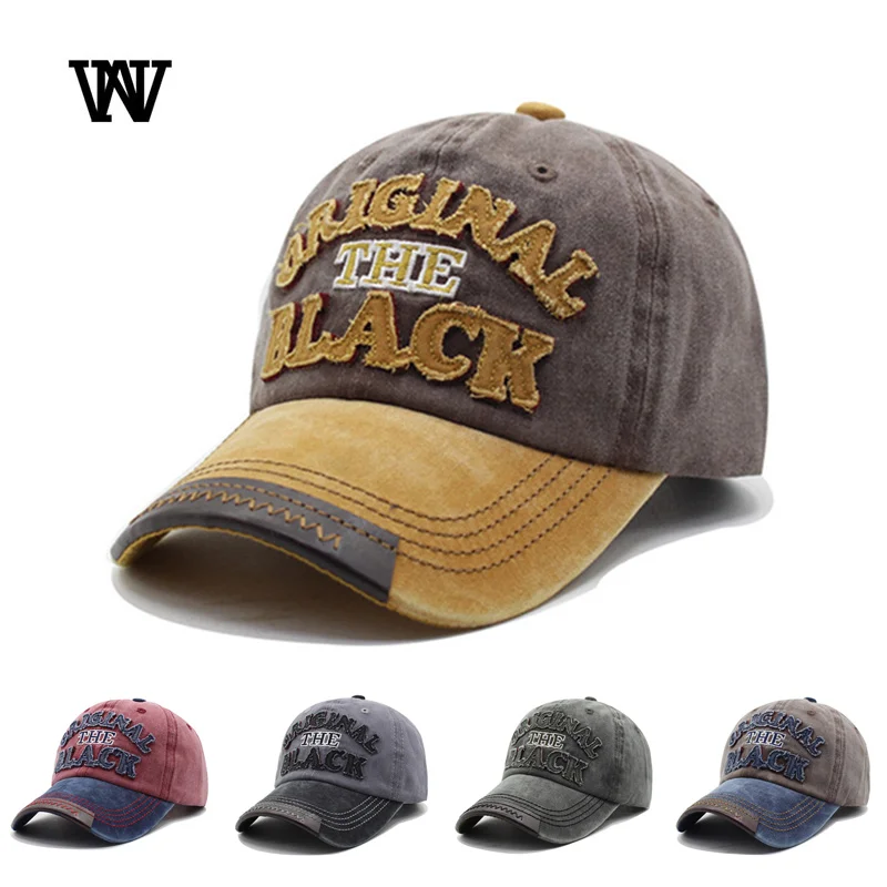 Vintage Style Baseball Cap Mens Snapback Hat Summer Hip Hop Fitted Hats for Men Women Embroidery bone gorras BQM-CZX26 | Аксессуары для