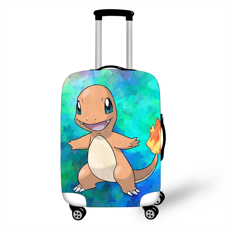 025 18-32 дюймов Pokemon Haunter Eevee Эластичный Защитный чехол для багажа, чехол для чемодана, пылезащитный чехол, Мультяшные аксессуары для путешествий - Цвет: 025
