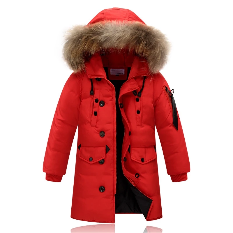 Теплое зимнее пальто на морозы до 30 градусов детская одежда для мальчиков парка