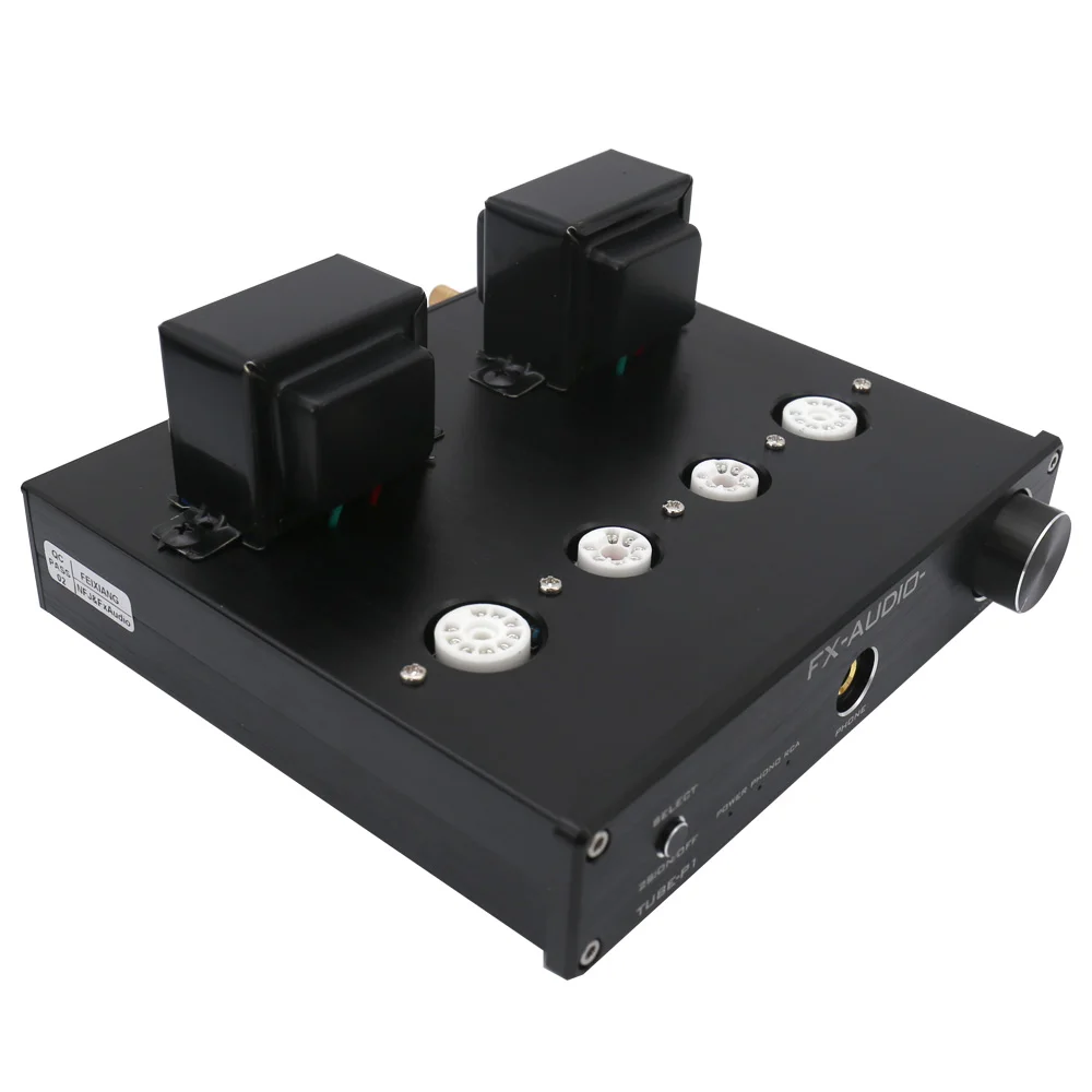 FX-Audio TUBE-P1 HIFI MCU односторонний классический Настольный усилитель мощности для