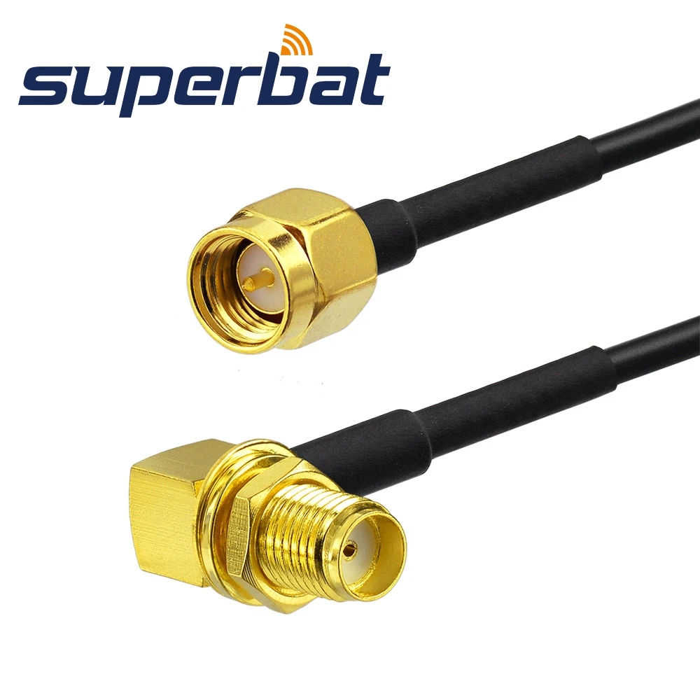 Superbat DAB/DAB+ Car Radio Aerial SMA Plug to SMB Male Cable Adapter Connector for Clarion DAB 302E