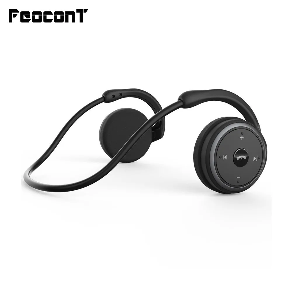Bluetooth наушники с шейным ремешком беспроводная спортивная Гарнитура Накладные