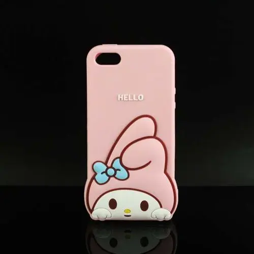 Чехол для iPhone 5, 5s SE Мягкий силиконовый чехол для iPhone 5 5S SE для телефона с 3D изображением Минни кота единорога собаки Кекс Минни - Цвет: 35