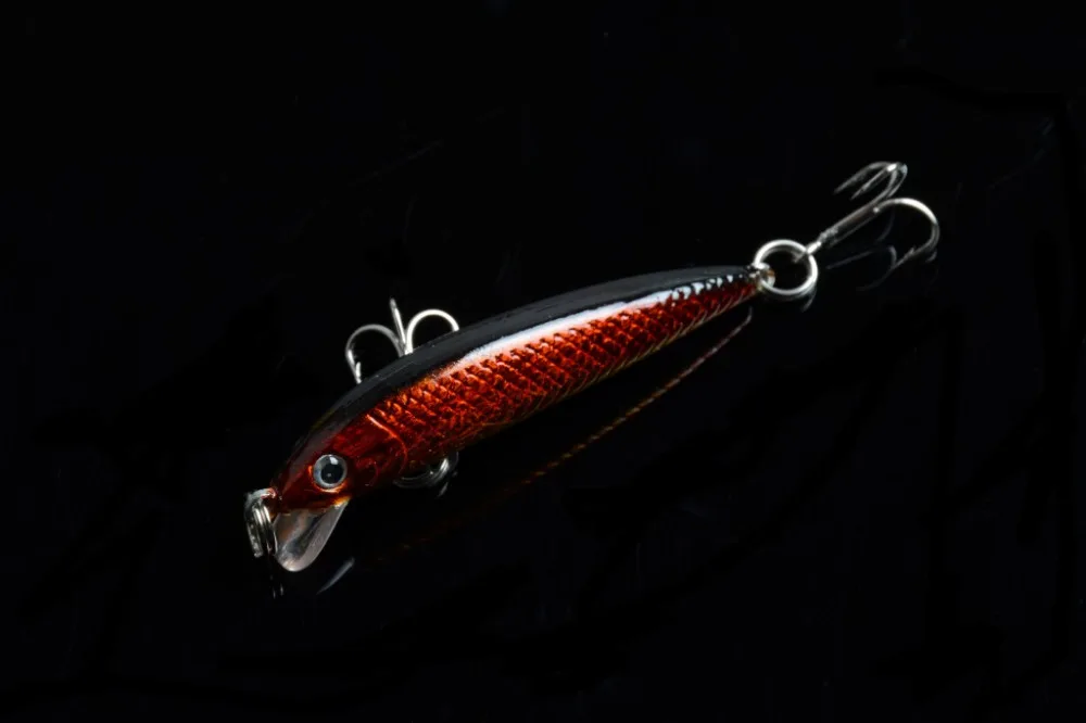 5PCS/lot Super Quality 5 Colors 5.5 cm 3.6g Hard Bait Fishing lures Bass Fresh Salt water 8#hook | Спорт и развлечения