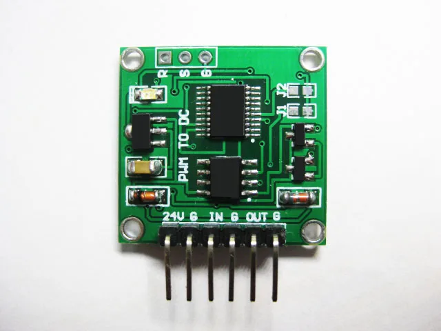 PWM turn voltage to 0-5V 0-10V low frequency 5~500Hz linear conversion transmitter module | Инструменты
