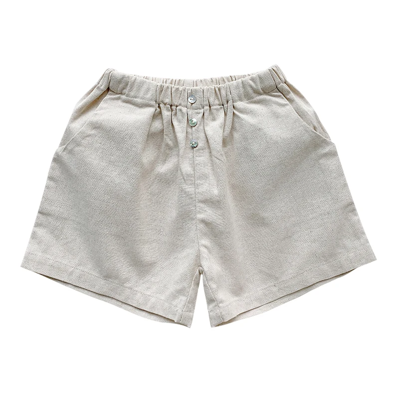 Детские штаны Новые летние шорты для малышей одежда из хлопка тонкие маленьких