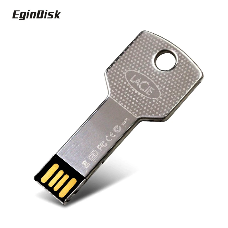 EginDisk оптовая продажа флешка в форме ключа 4 ГБ 8 16 32 64 металлический usb флеш