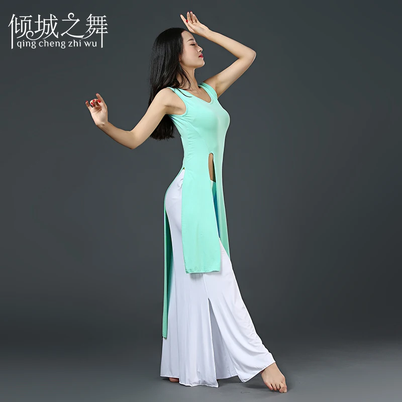 Новинка женский костюм для танца живота Лидер продаж Женский Топ и штаны