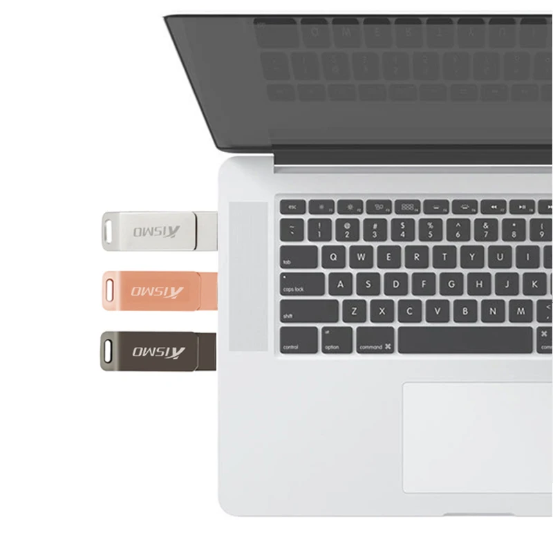 Металлический USB флеш-накопитель Kismo для iPhone X, 8, 7, 6 Plus, 6 S, 5S, 5C, iPad, OTG флеш-накопитель, карта памяти HD, 16 ГБ, 32 ГБ, 64 ГБ, 128 ГБ, флеш-накопитель