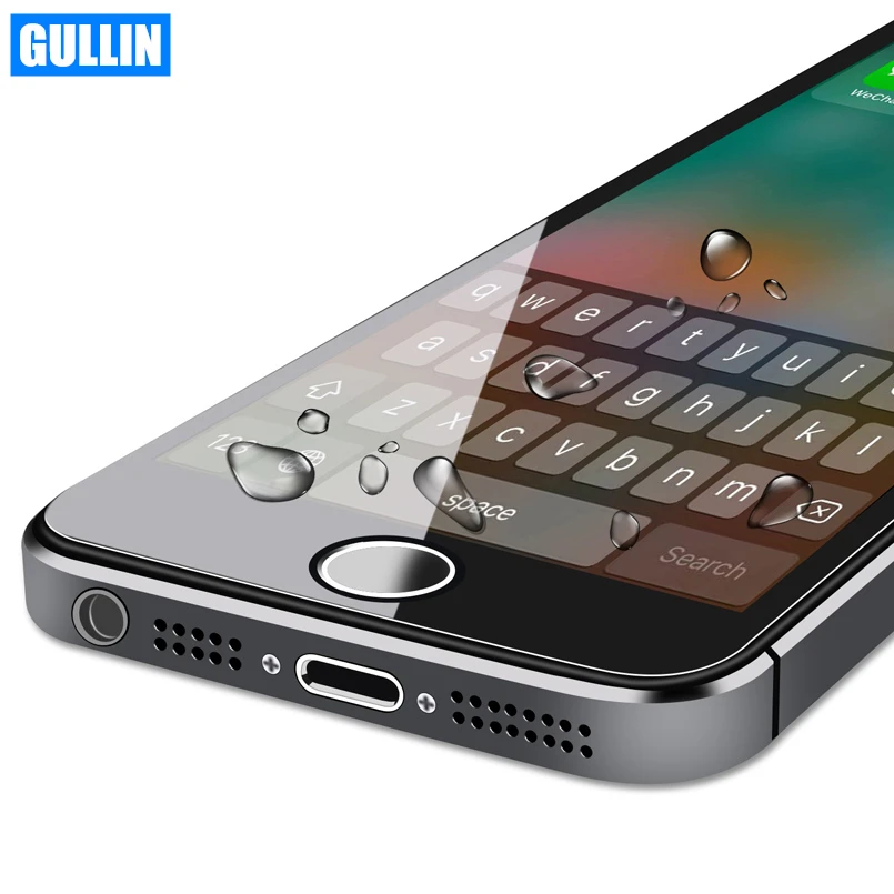 Закаленное стекло GULLIN для iPhone 5S 5 SE 5C защита экрана HD 9H от синего света защитная