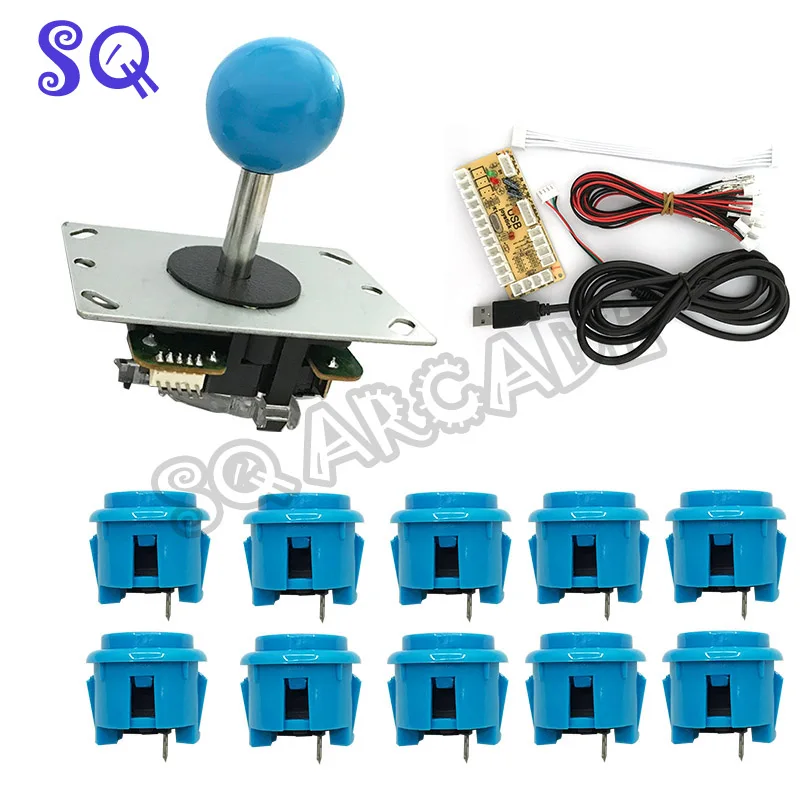 Аркада Raspberry Pi 1 2 3 проекта кнопка + 5 Pin палка USB энкодер плата для замены Sanwa