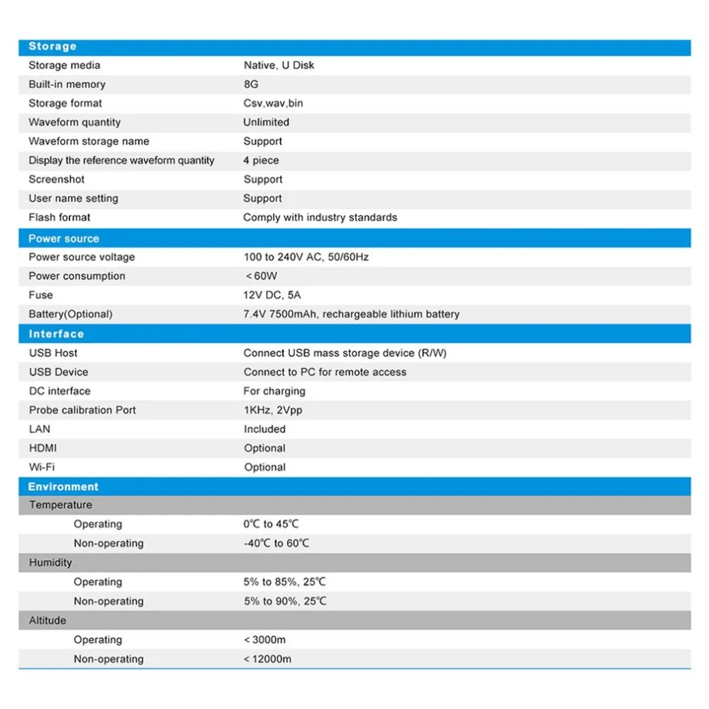 Micsig планшет осциллограф STO1104C 100MHz 4CH 1GSa сенсорный экран с батареей