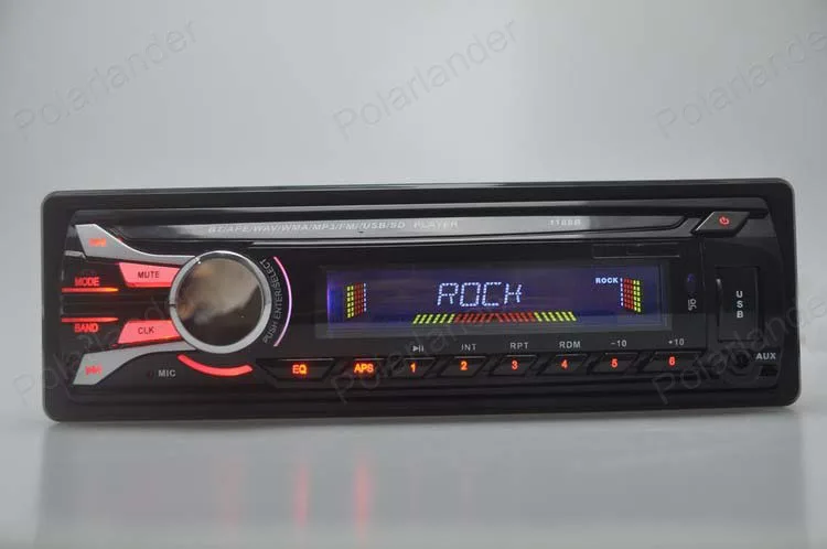 Авто Радио Стерео Mp3 радио плеер Audio in 1 din Bluetooth USB Порты и разъёмы SD/MMC радио-Кассетный проигрыватель съемная передняя Панель