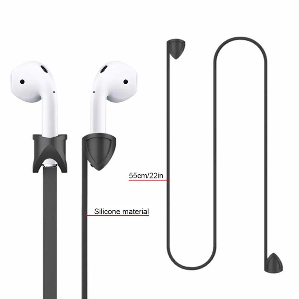 Kobwa ремешок для наушников провод анти-потеря петля веревка AirPods провода кабельный
