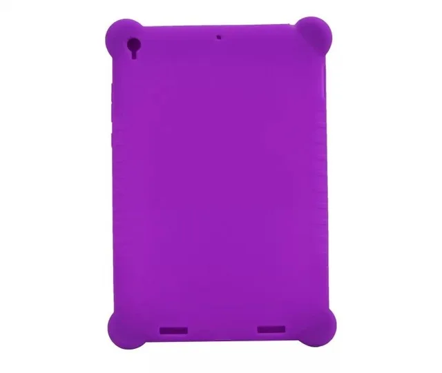 Фиолетовый Новое поступление для Xiaomi Mi Pad 1 чехол для Xiaomi Mi pad 1 7,9 дюймов планшетный ПК Защитный силиконовый чехол 7 цветов бесплатно - Цвет: Фиолетовый