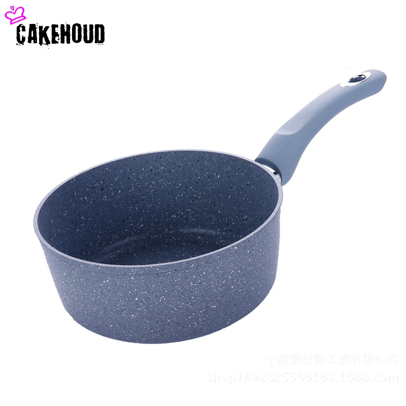 CAKEHOUD 20 см розовый, алюминиевый сплав емкость для молока антипригарная сковорода приготовления горячего молока Плита горшок кухонная утварь