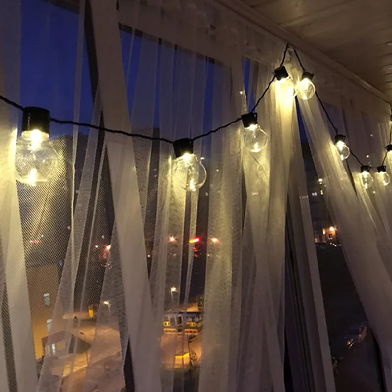3/5M 20 LED String Light Outdoor Fairy Lights Garland G45 Bulbs Garden Home Wedding Christmas Decoration Lights* EGH010