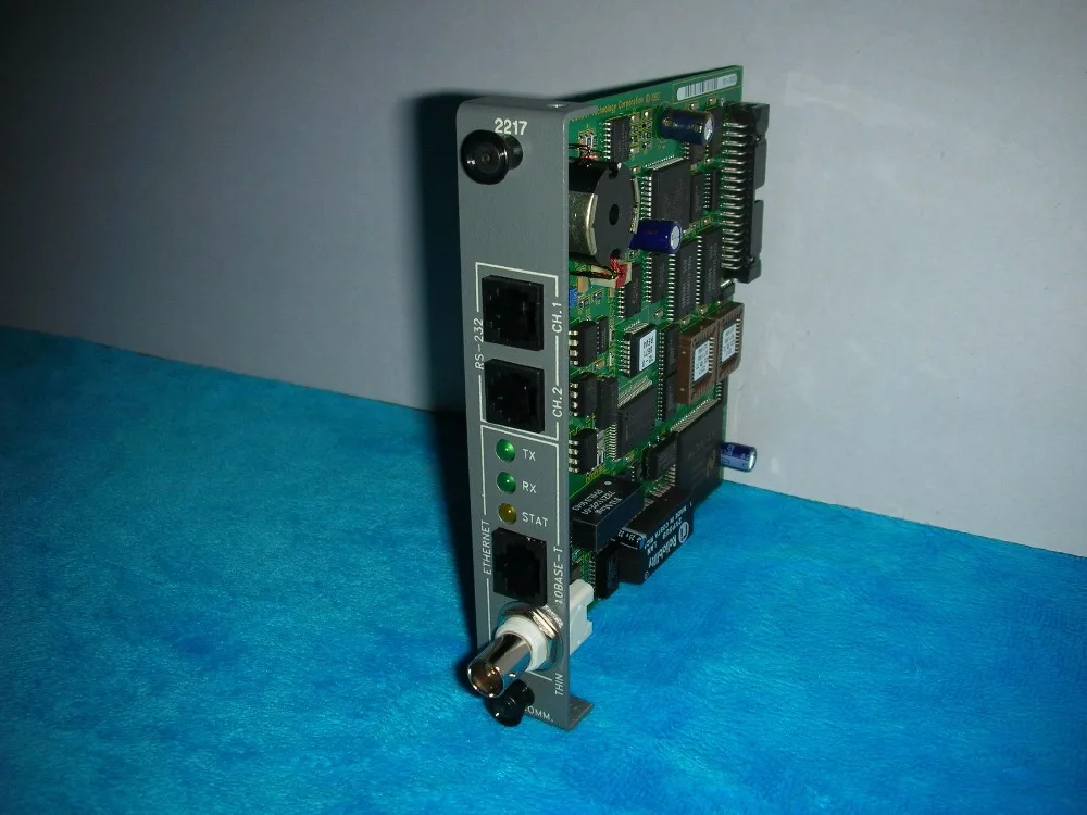 1PC USED Control Technology Corporation 2217 Eithernet card | Обустройство дома