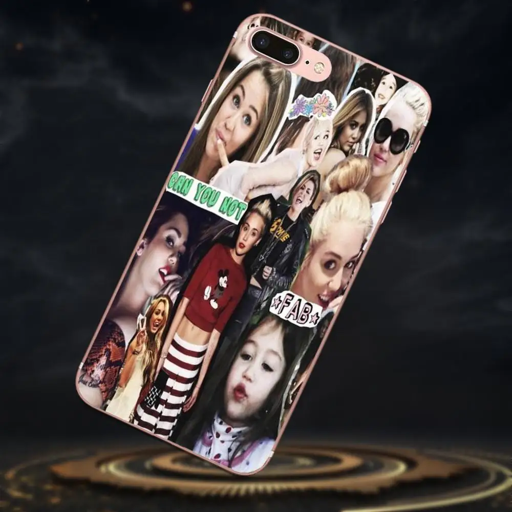 Аватар Майли Сайрус коллаж блеск сладкий для Huawei P7 Honor 4C 5A 5C 5X 6 6C 6A 6X 7 7X 8 9 V8 V10 Y3II Y5II