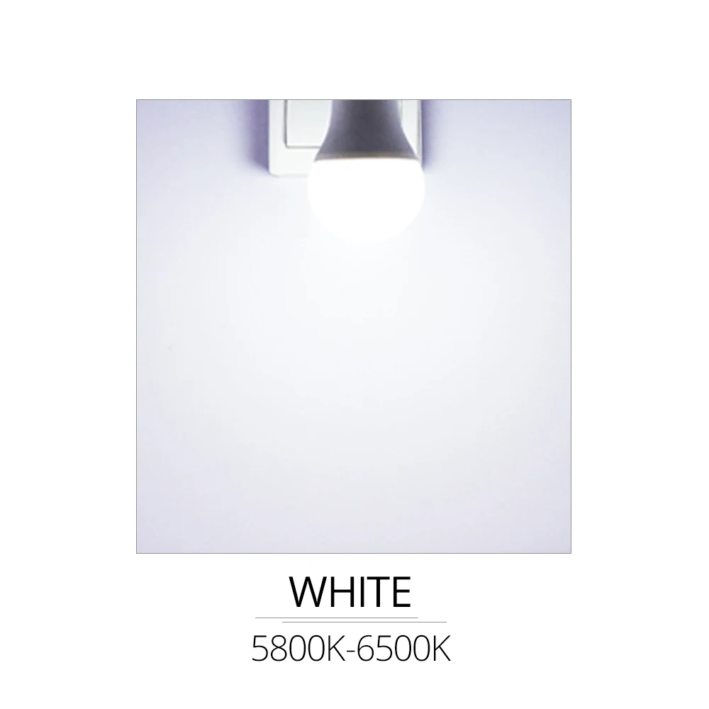 white 5800-6500K Foxanon Сенсор ламп накаливания заката до рассвета светодиодный свет лампы Смарт светодиодное освещение лампа 10 Вт 15 Вт E27 B22 Функция автоматического включения/выключения Крытый открытый двор - Испускаемый цвет: white 5800-6500K