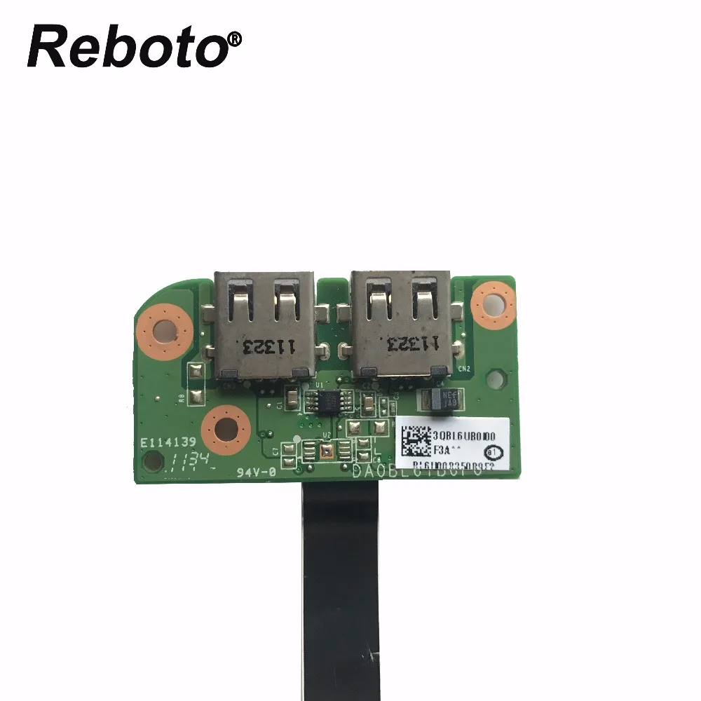 Reboto оригинальный USB порт для Toshiba Satellite L650 L650D L655 L655D L750 L755 L750D 100% тестирование