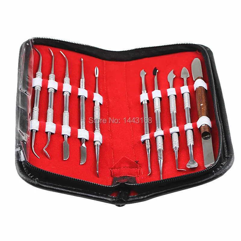 1 Set High Quality Dental Lab Instruments Wax Carving Tool Surgical Sculpture Knife Dentist Products Free Shipping | Красота и