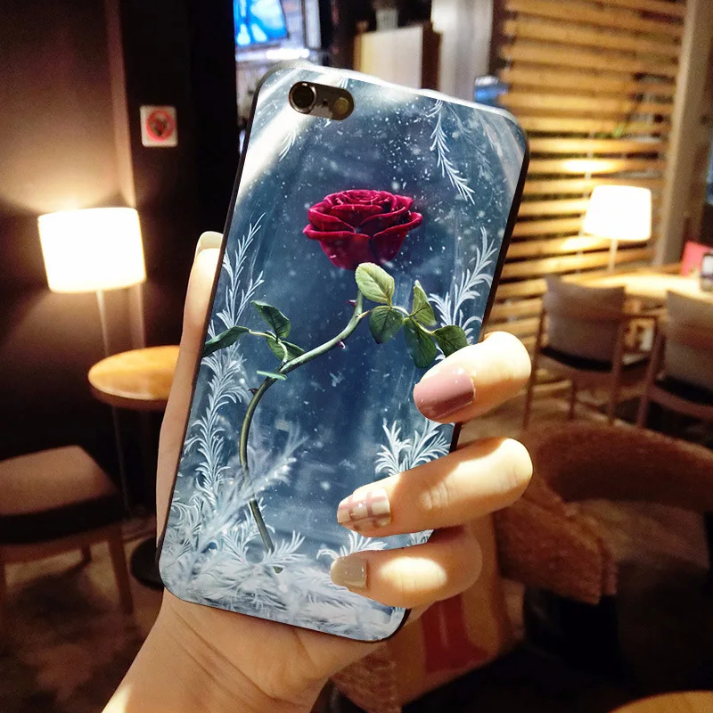 MaiYaCa The Beauty And Beast Movie красивые аксессуары для телефонов Чехол Apple iPhone 8 7 6 6S Plus X 5 5S SE
