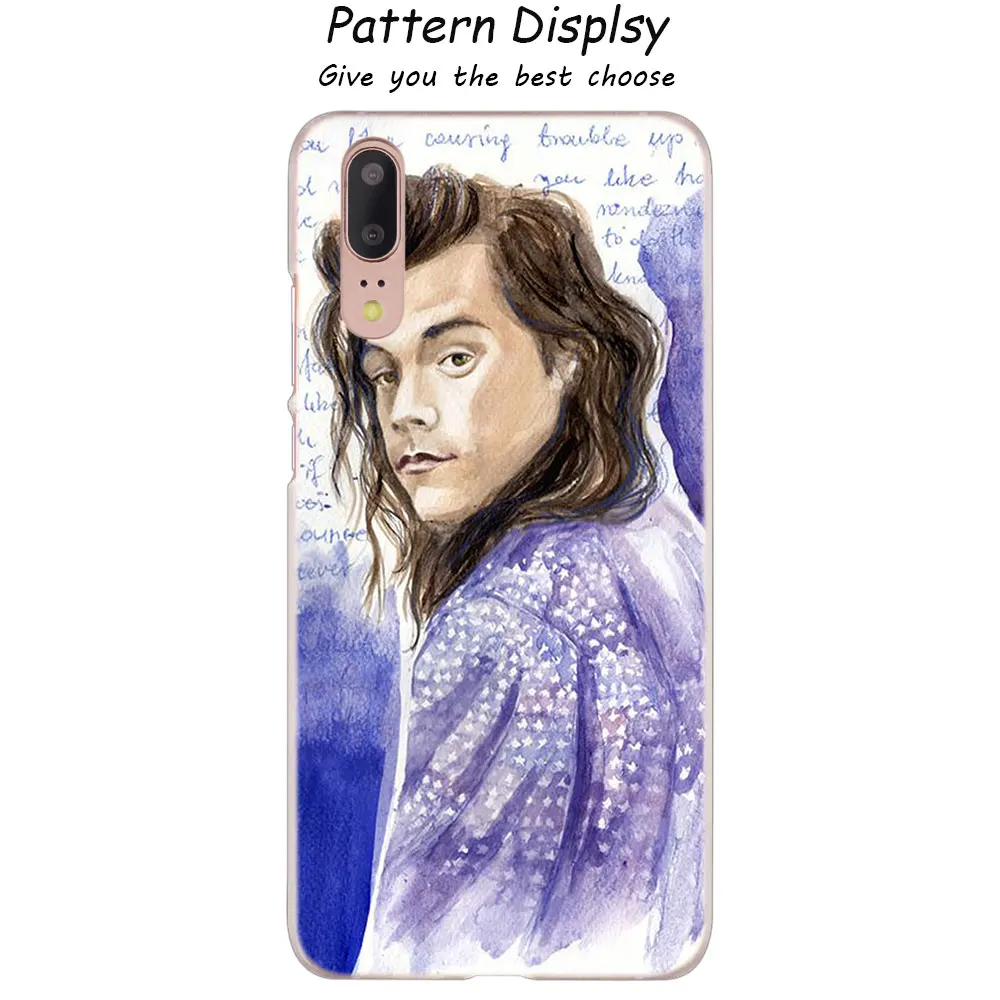 013 MLLSE One Direction в виде татуировки Harry Styles», Прозрачный чехол для huawei P30 P20 P10 P9 P8 Lite P30 P20 мини-видеокамера-регистратор с креплением к P Smart плюс - Цвет: 013
