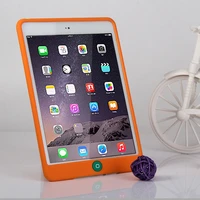 solid rubber protective coque for ipad 2 ipad 3 ipad 4 silicon case suger color shockproof cover for ipad 2 3 4 rubber case