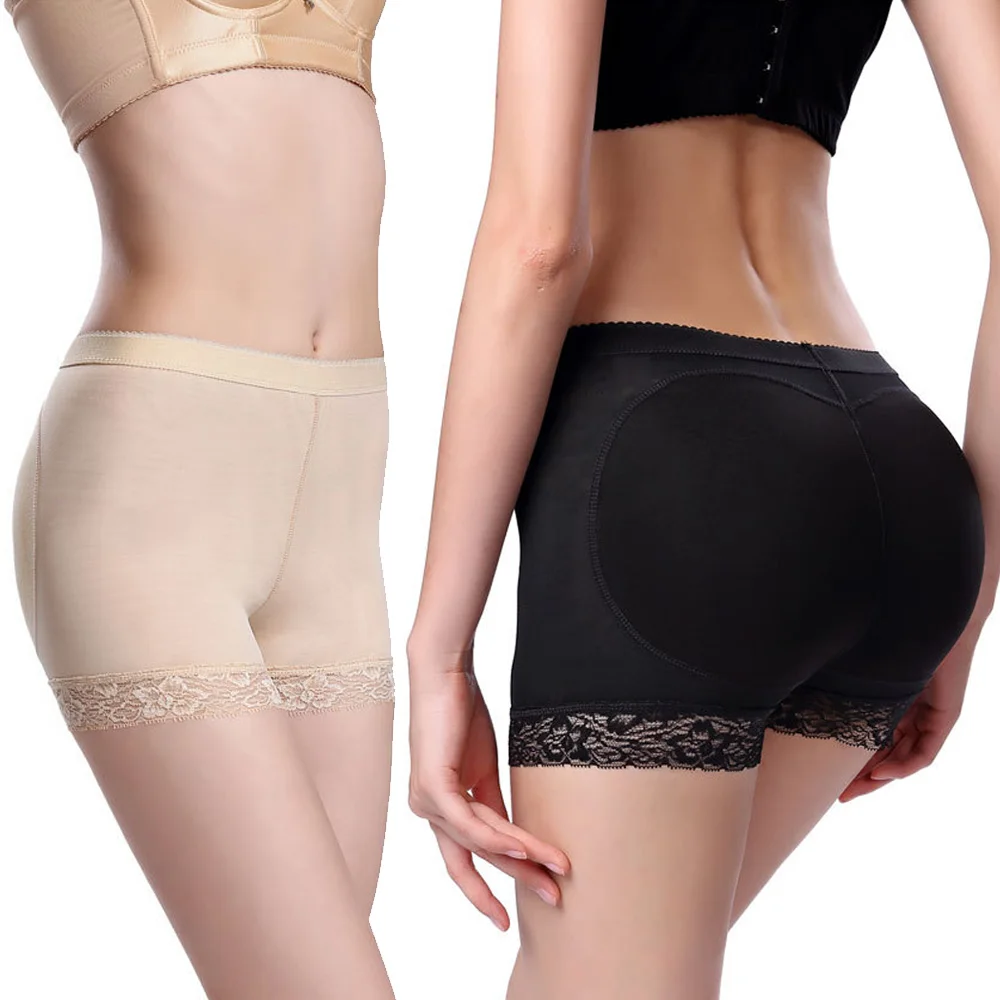 Женские трусики с эффектом лифтинга бесшовные пуш ап Корректирующее нижнее