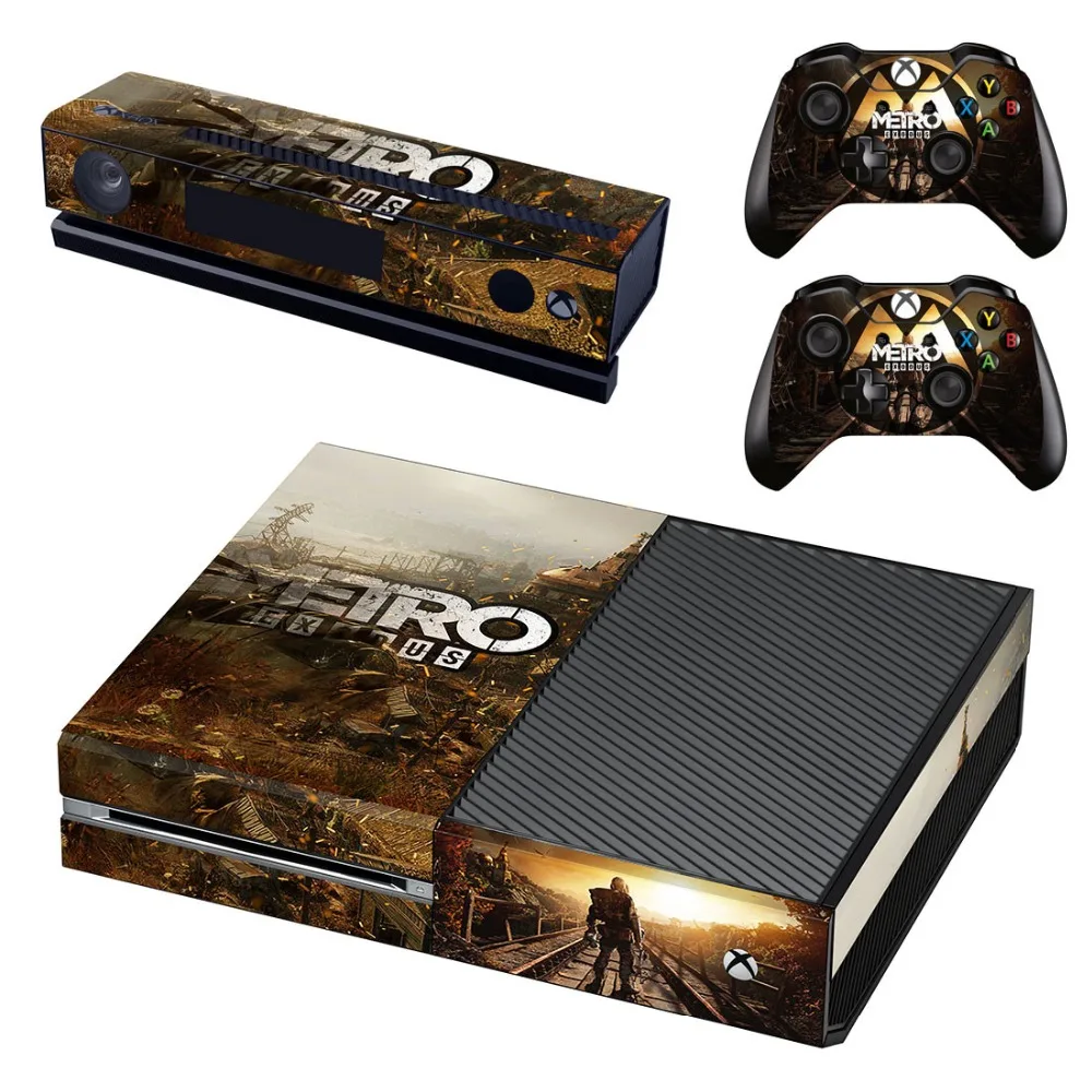New Skin Sticker Decal For Xbox One Console and Kinect 2 Controllers Vinyl - Metro Exodus | Электроника