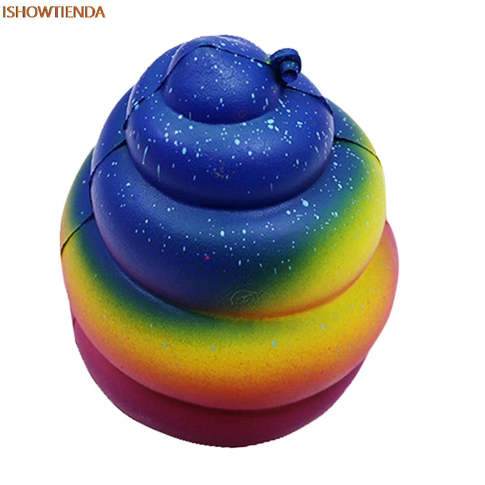 Squishy Сумасшедший стул Squeeze Poo замедлить рост забавная игрушка снять стресс