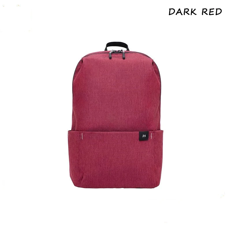 6 цветов водонепроницаемый простой рюкзак женский цветной яркий мини-рюкзак 10L