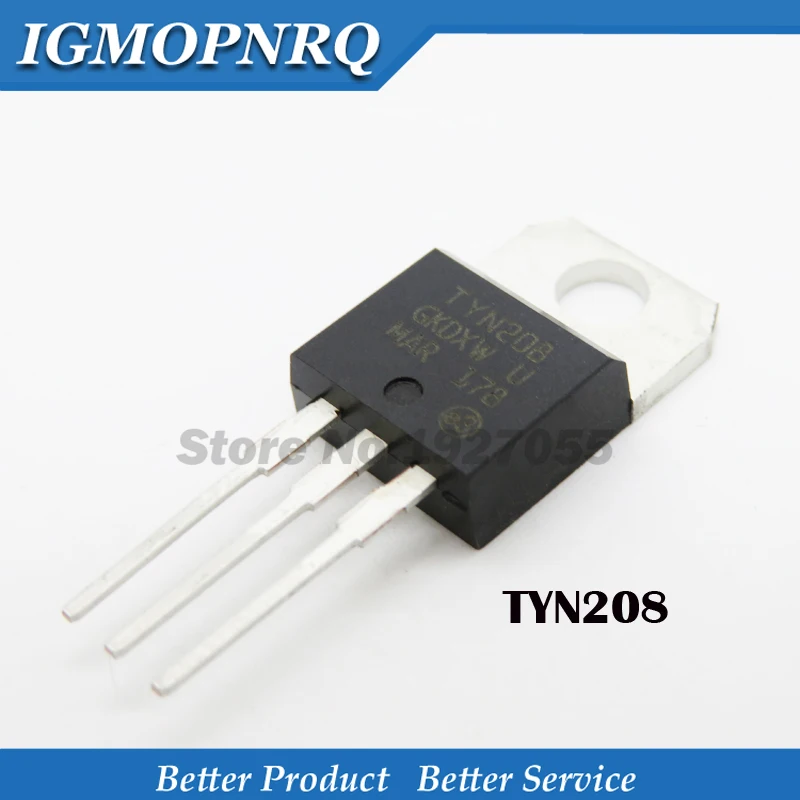 5pcs TYN208 TO-220 TYN208RG TO220 SCR new original | Электронные компоненты и принадлежности