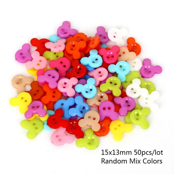 15mmX13mm 50pcs 50-100 шт Случайные Смешанные декоративные пуговицы милые транспортные двойные отверстия смешанные шитье деревянные пластиковые пуговицы плоские Скрапбукинг - Цвет: 15mmX13mm 50pcs