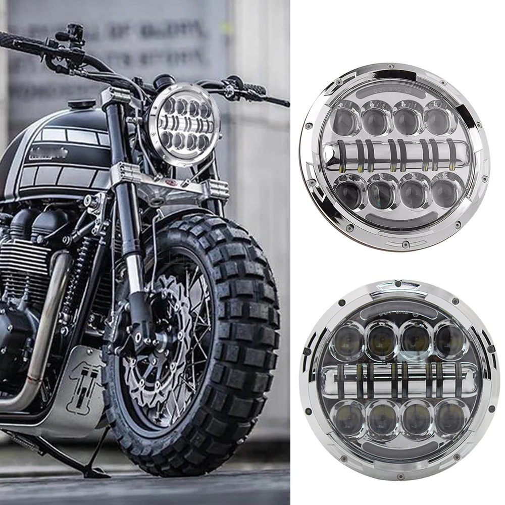 " светодиодный налобный фонарь для HD FLSTC ультра Классический дорожный король Yamaha Road Star V Star 650 1100 роскошный индийский Скаут главный Vegas 8-Ball