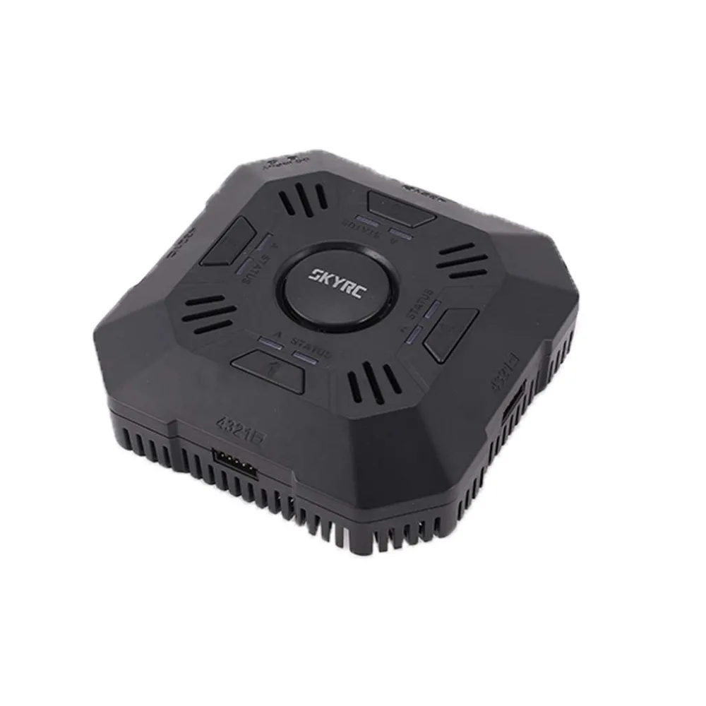 

2PCS SKYRC E4Q 4-Port XT60 Multi Balance DC Charger Discharger for 2-4S LiPo Drone Battery Charging Adjustable Current 2A 3A 5A