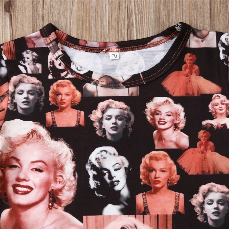 Милая Одежда для младенцев комплект летней одежды из 2 предметов боди с короткими